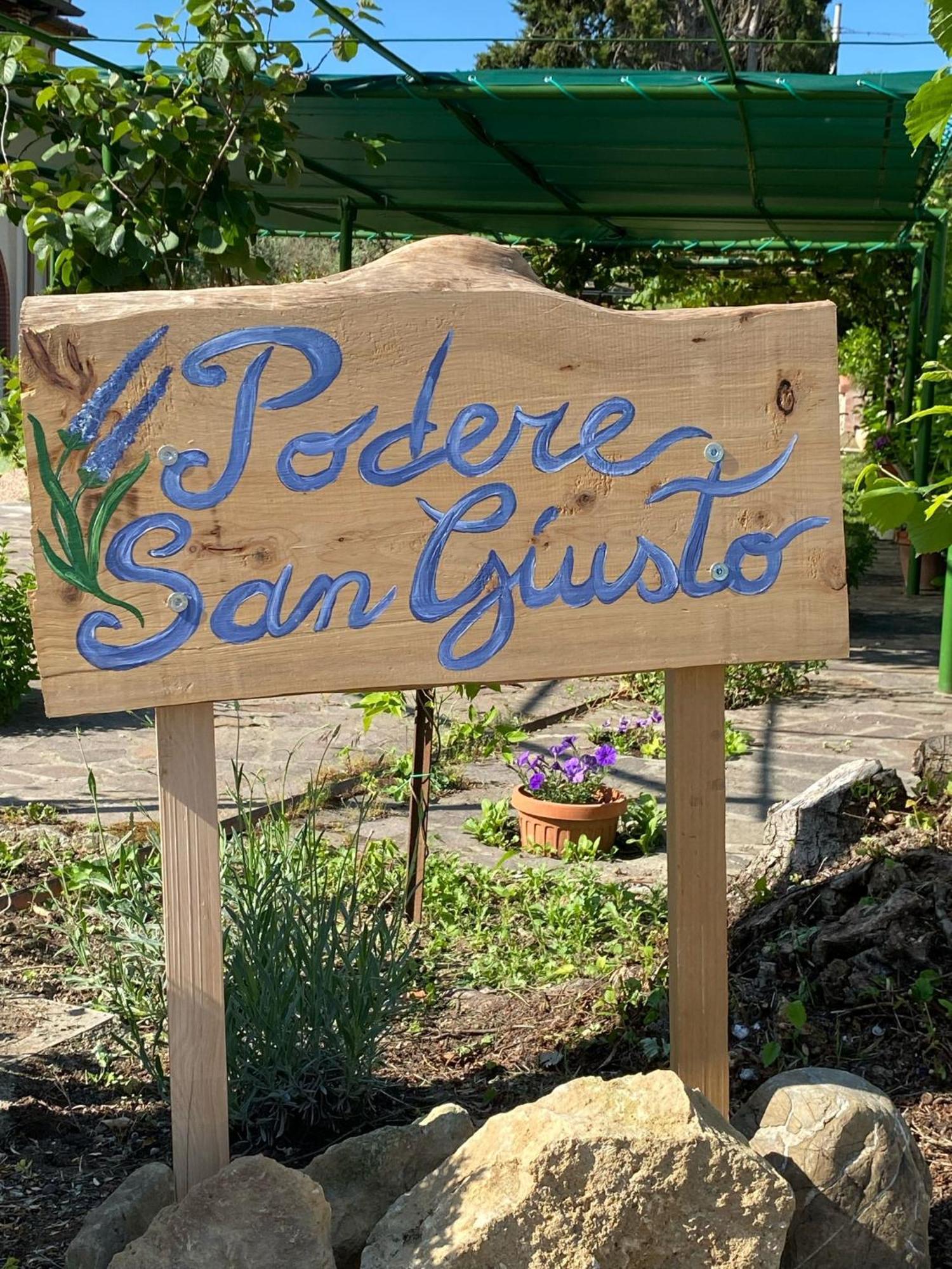 Casa Vacanze Podere San Giusto Volterra Ngoại thất bức ảnh