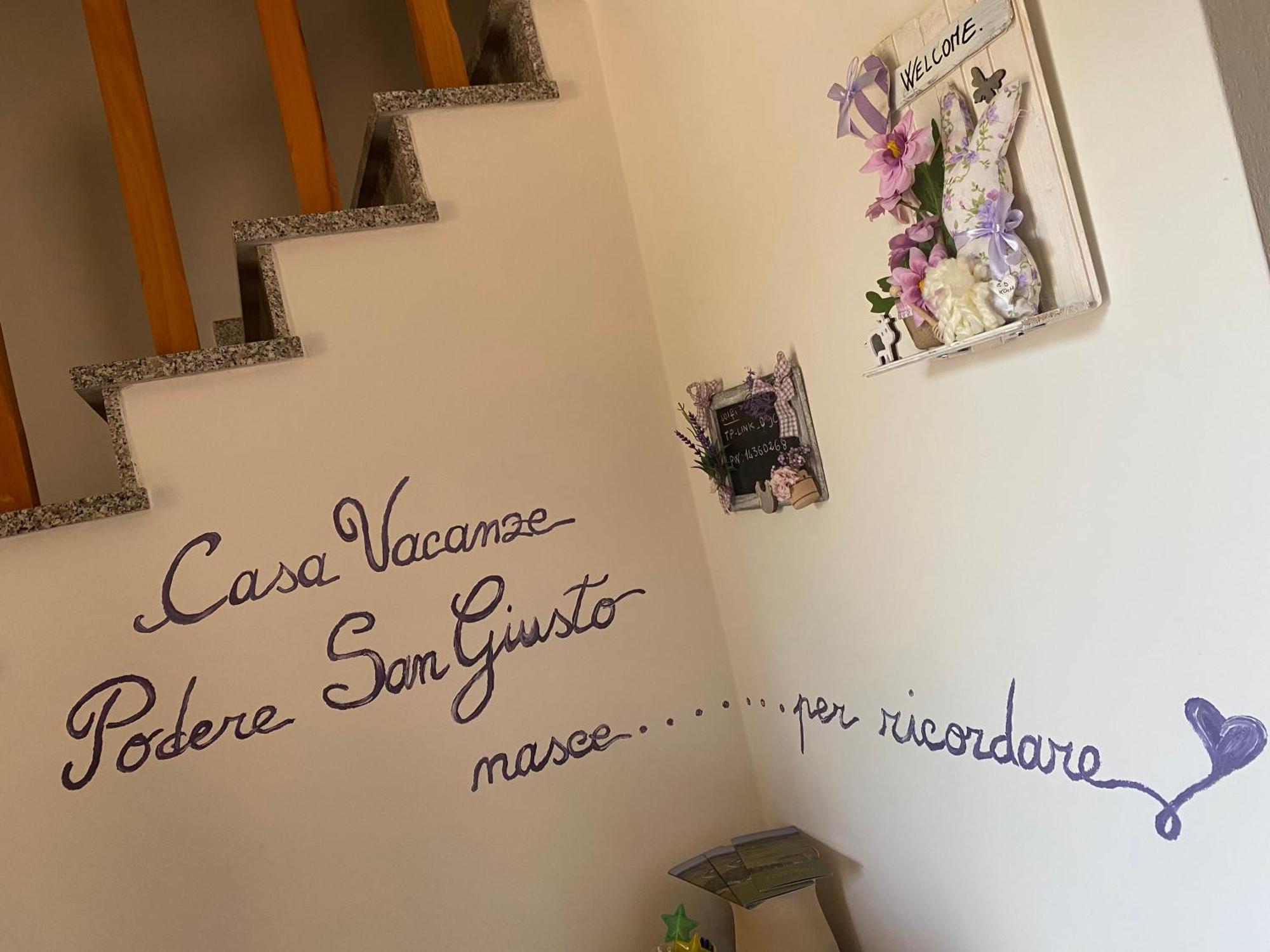Casa Vacanze Podere San Giusto Volterra Ngoại thất bức ảnh